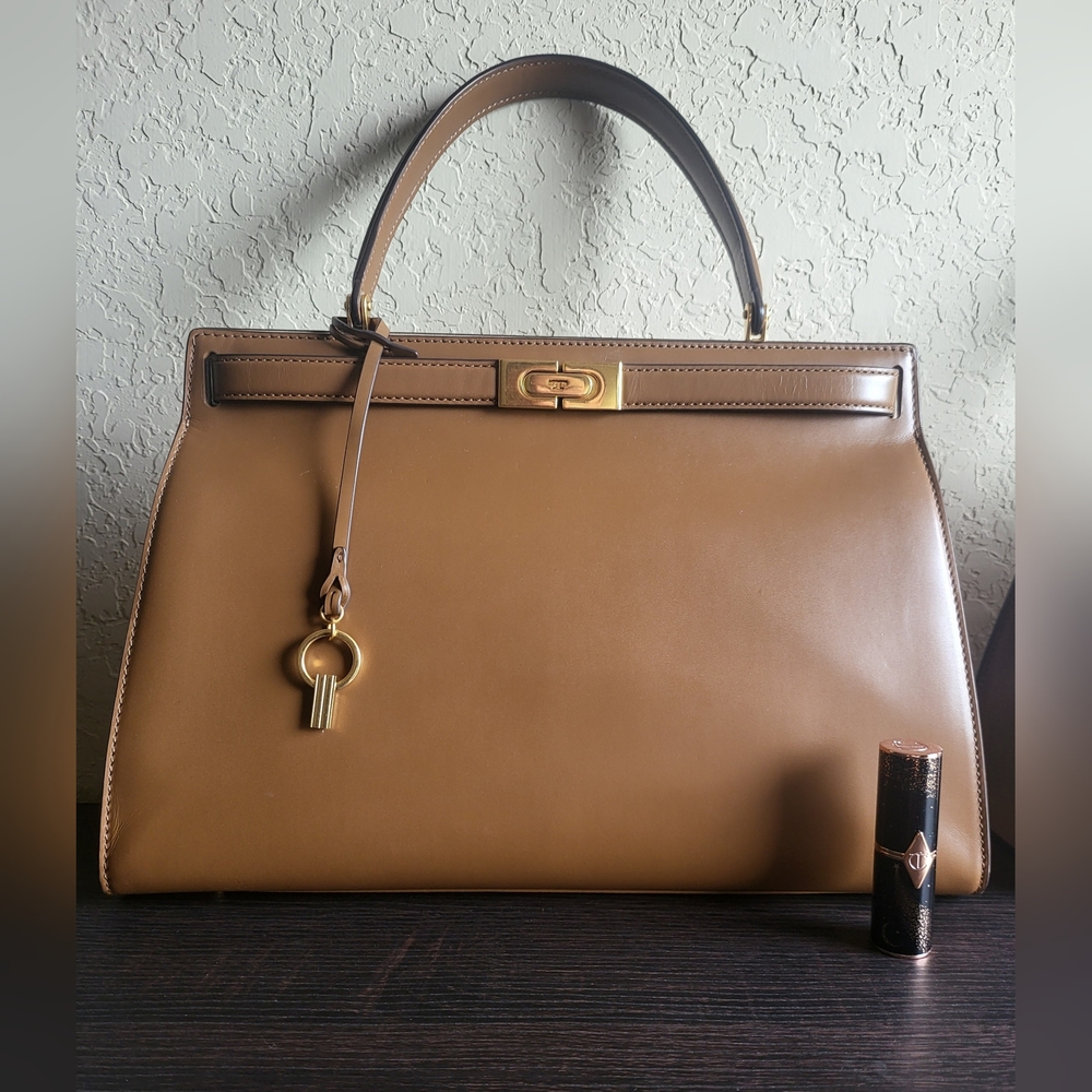 Tory Burch LARGE Lee Radziwill Classy Satchel